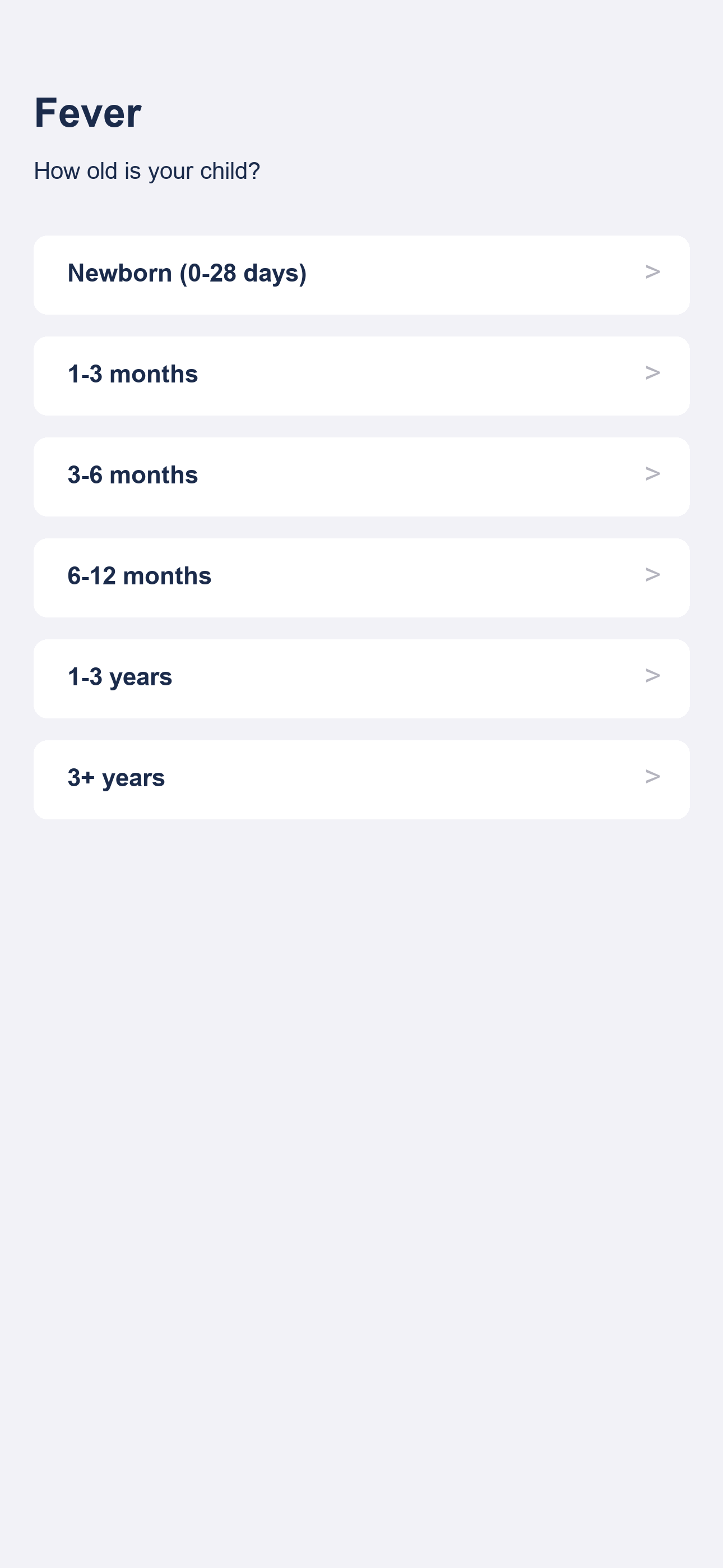 Age Selection